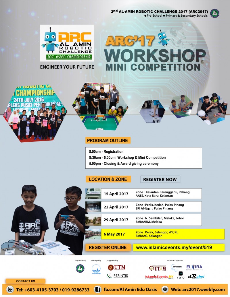 ARC 2017 & Mini Competition Zone 4 (Perak, Selangor, WP Kuala