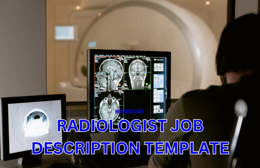 RADIOLOGIST JOB DESCRIPTION TEMPLATE Jobstore Careers Blog Malaysia