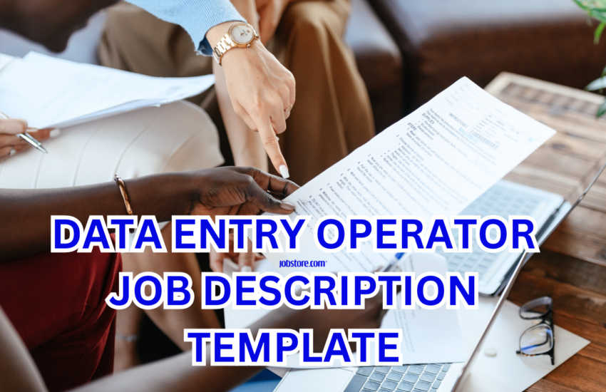 data entry operator