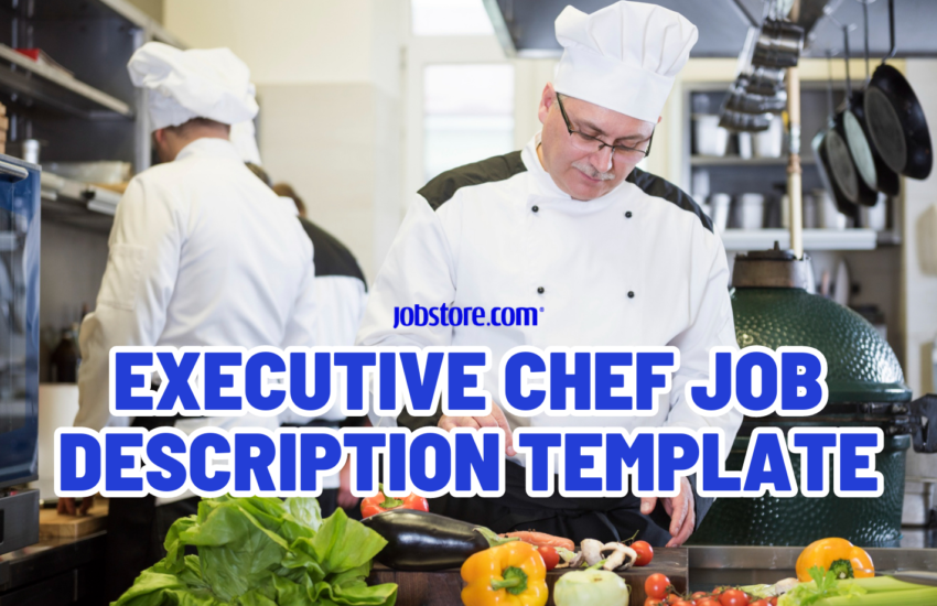 Executive Chef Job Description Template