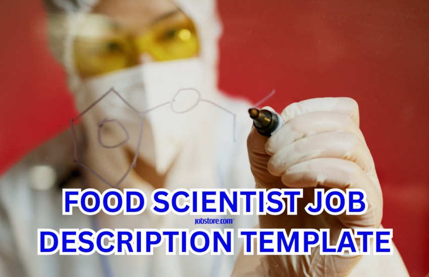 FOOD SCIENTIST JOB DESCRIPTION TEMPLATE Jobstore Careers Blog