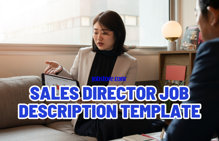 Sales Director Job Description Template