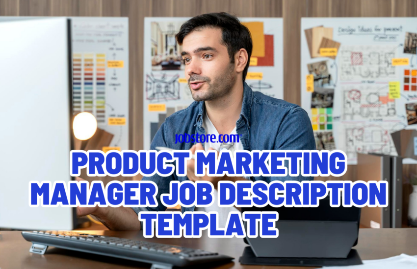 Product Marketing manager Job Description Template