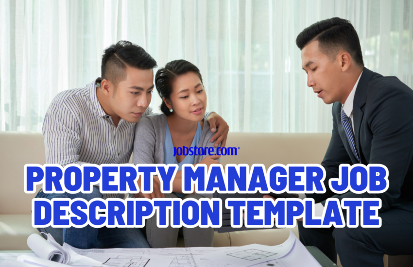 Property Manager Job Description Template Jobstore Careers Blog