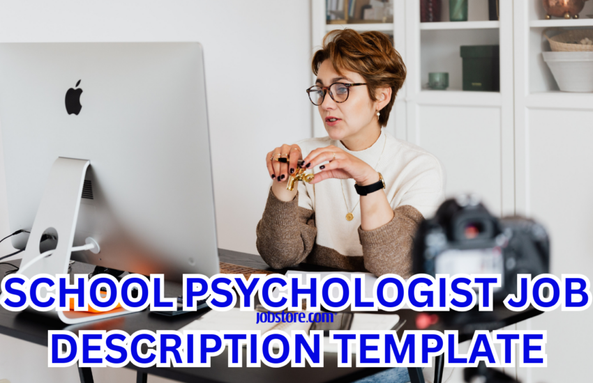 School Psychologist Job Description Template Jobstore Careers Blog