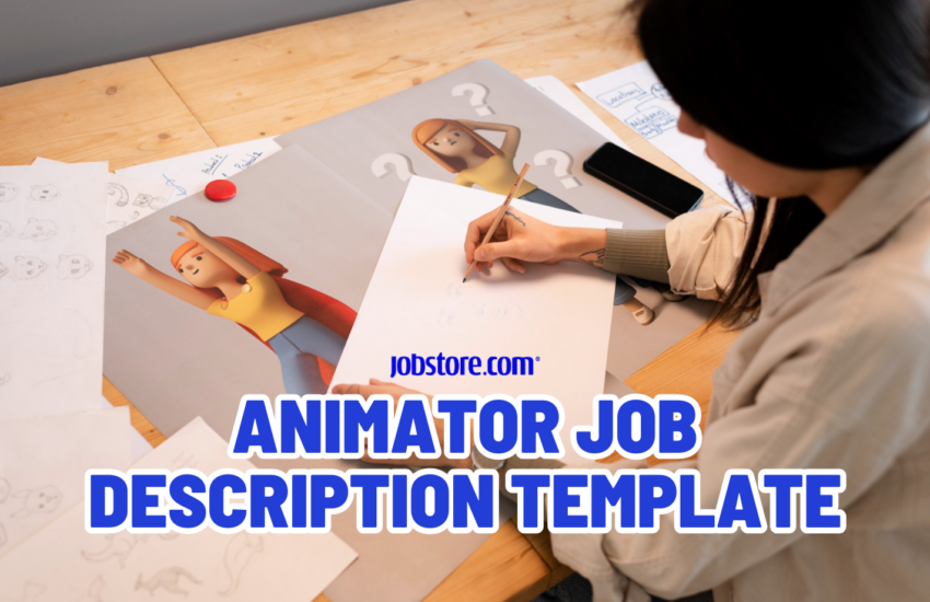 Animator Job Description Template Jobstore Careers Blog Malaysia's