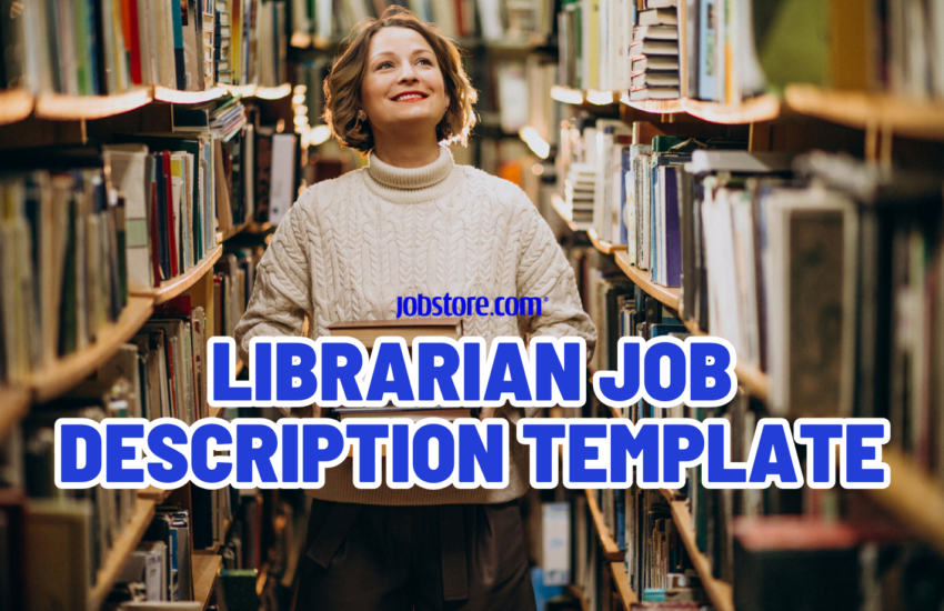 Librarian Job Description Template Jobstore Careers Blog Malaysia's