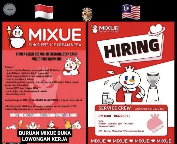 Warganet Indonesia Bandingkan Iklan Kerja Di Malaysia Dan Indonesia