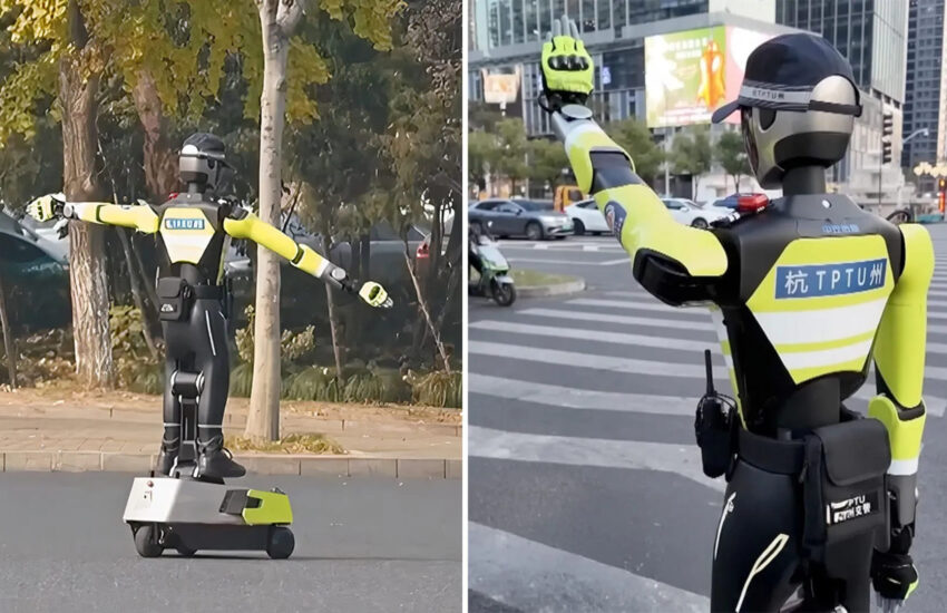 China Perkenal Robot AI untuk Kawal Aliran Trafik