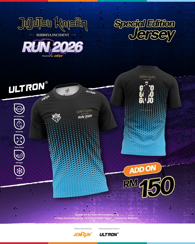 Jujutsu Kaisen Run Powered by JomRun® - Malaysia