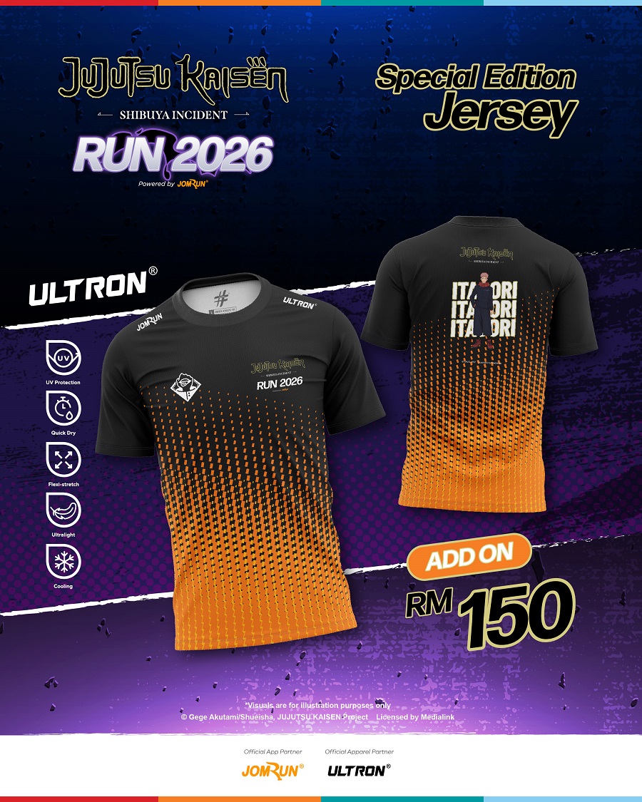 Jujutsu Kaisen Run Powered by JomRun® - Malaysia
