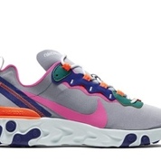 react element 55 sertu sneakers in gray/multi