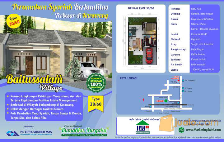 Dijual Rumah Perumahan Citra Karawang - Waa2