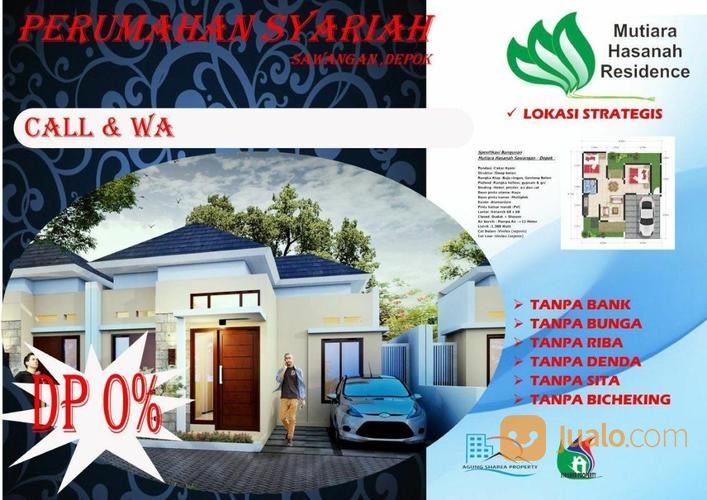 Dijual Perumahan Kota  Kembang Depok  Jawa  Barat  Waa2