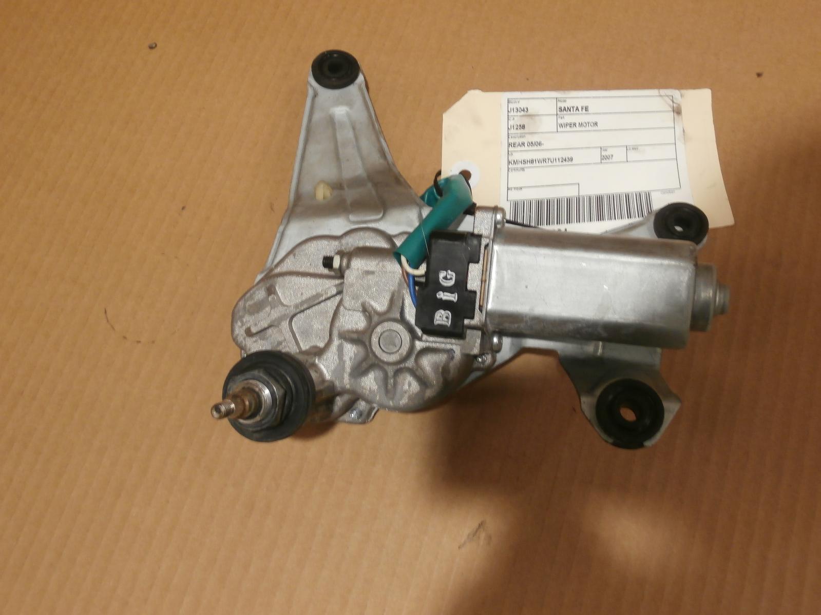 View Auto part Wiper Motor Hyundai Santa Fe 2007