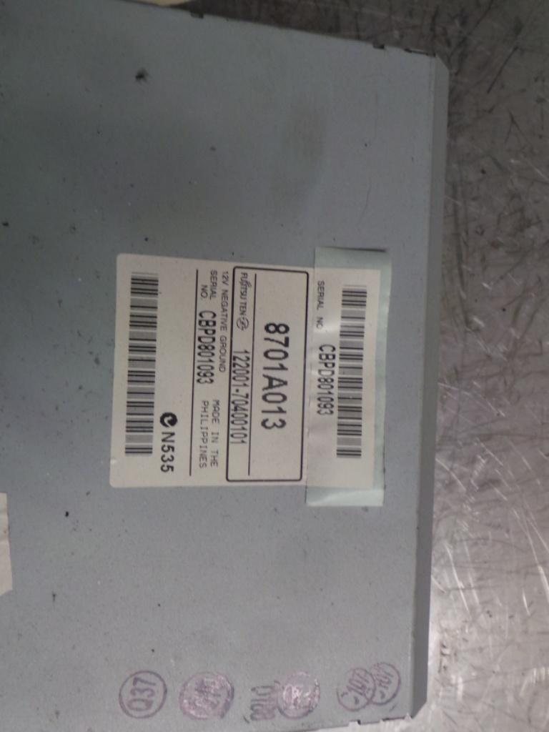 View Auto part Radio/Cd/Dvd/Sat/Tv Mitsubishi 380 2005
