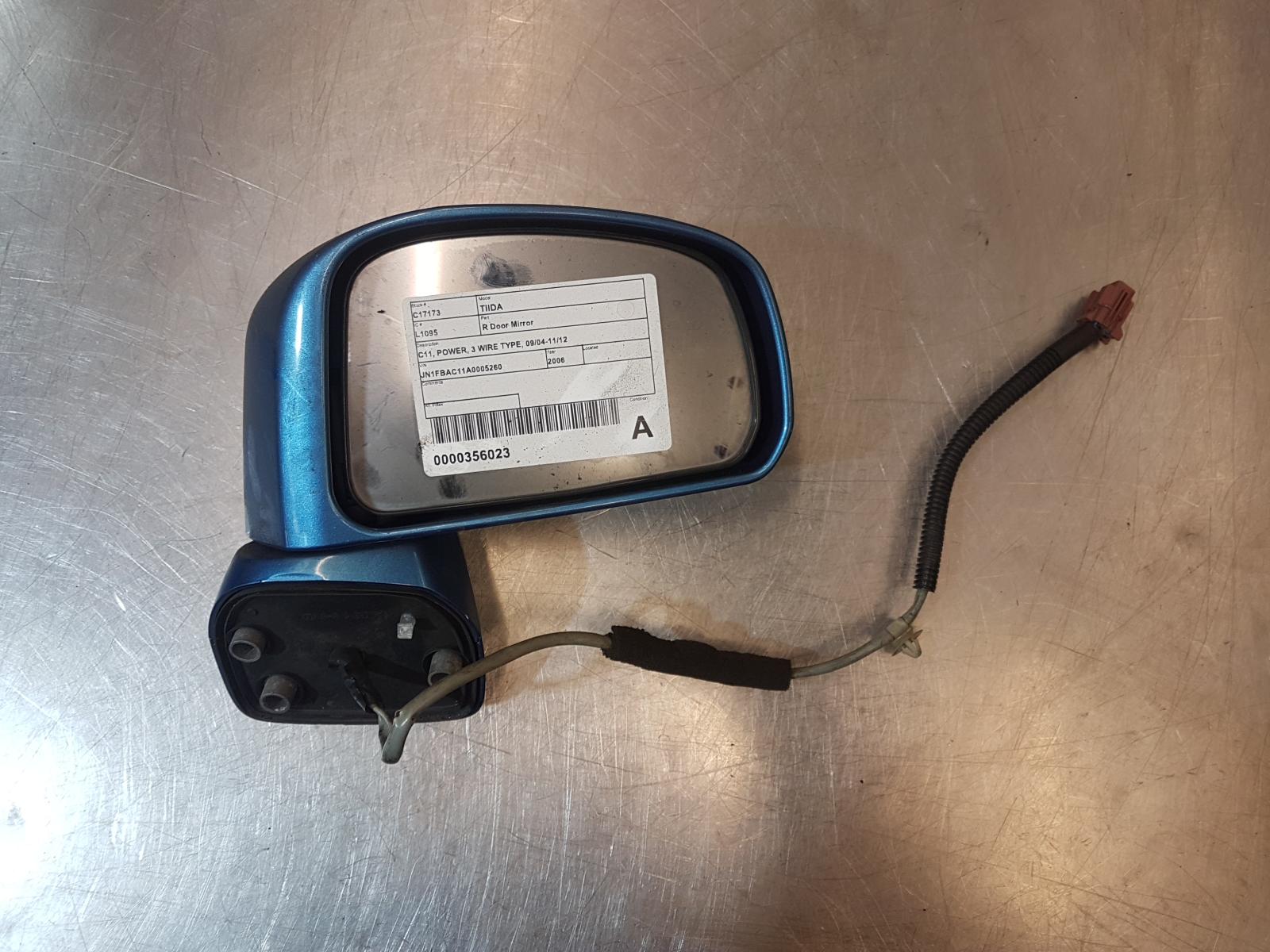 View Auto part Right Door Mirror Nissan Tiida 2006