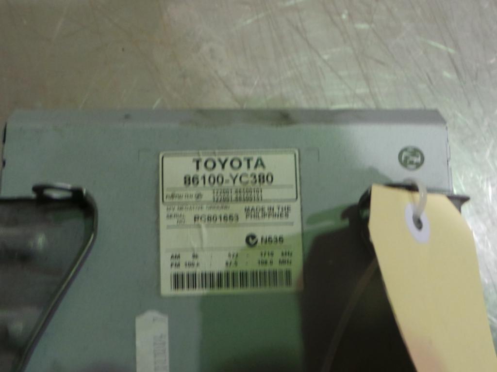 2004 Toyota Camry Radio/Cd/Dvd/Sat/Tv View Auto part Radio/Cd/Dvd/Sat/Tv Toyota Camry 2004