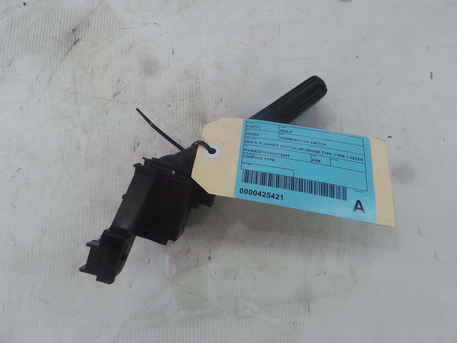 View Auto part Combination Switch Volkswagen Golf 2008