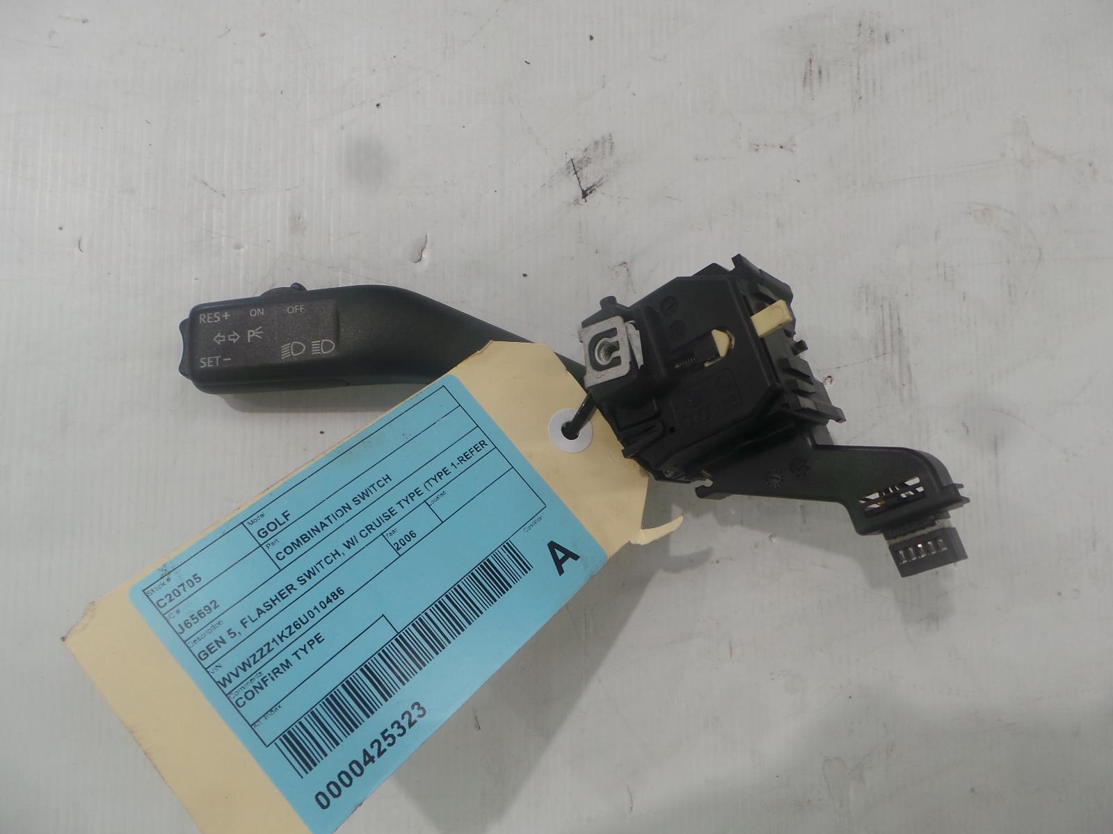 View Auto part Combination Switch Volkswagen Golf 2006