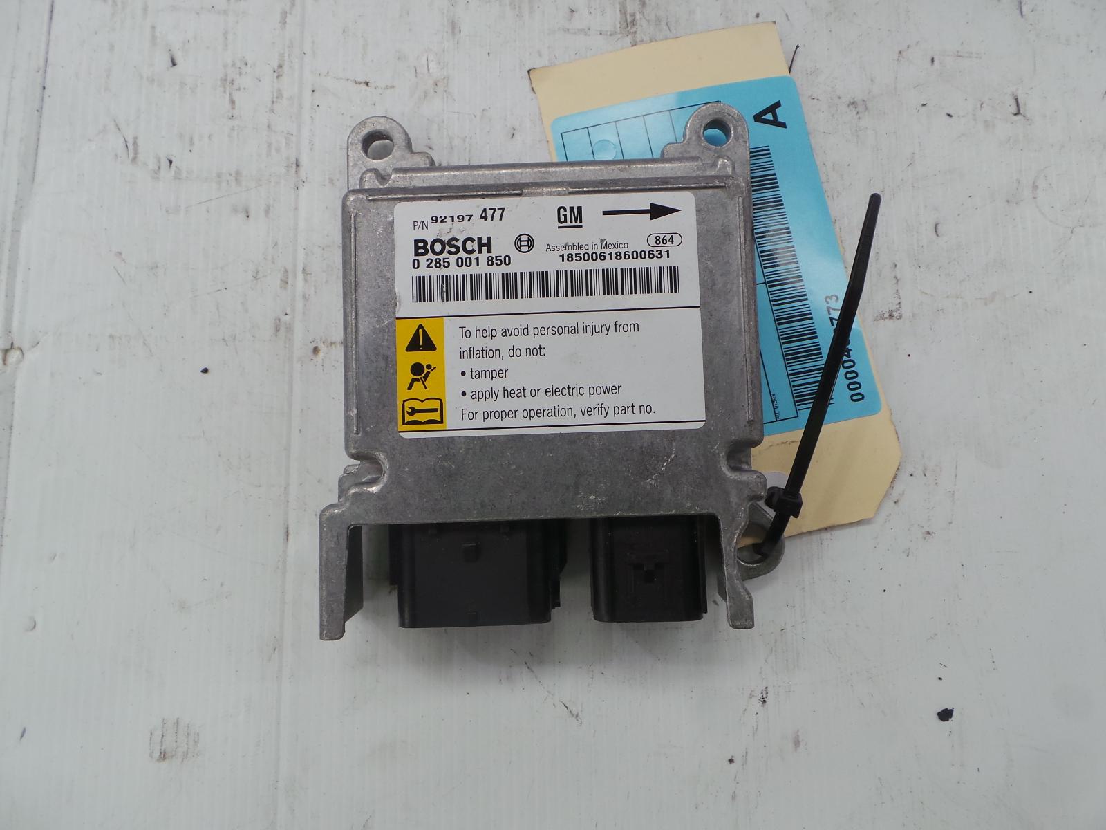 View Auto part Airbag Module/Sensor Holden Commodore 2008