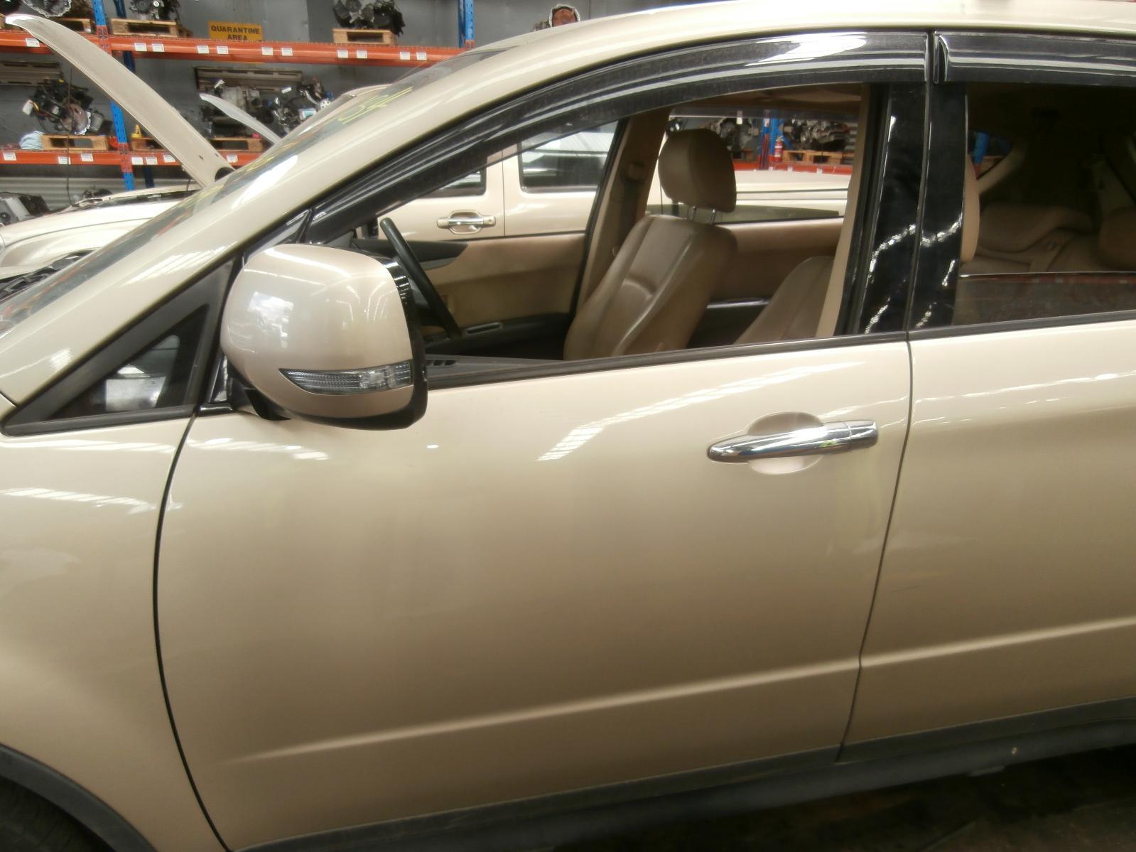 View Auto part Left Front Door Window Subaru Tribeca 2006