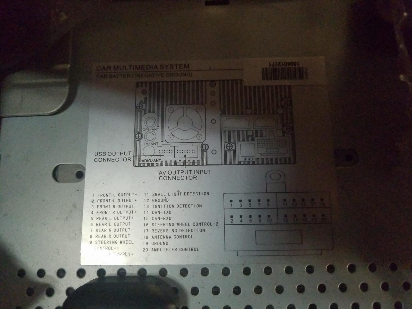 View Auto part Radio/Cd/Dvd/Sat/Tv Mazda Mpv 2005