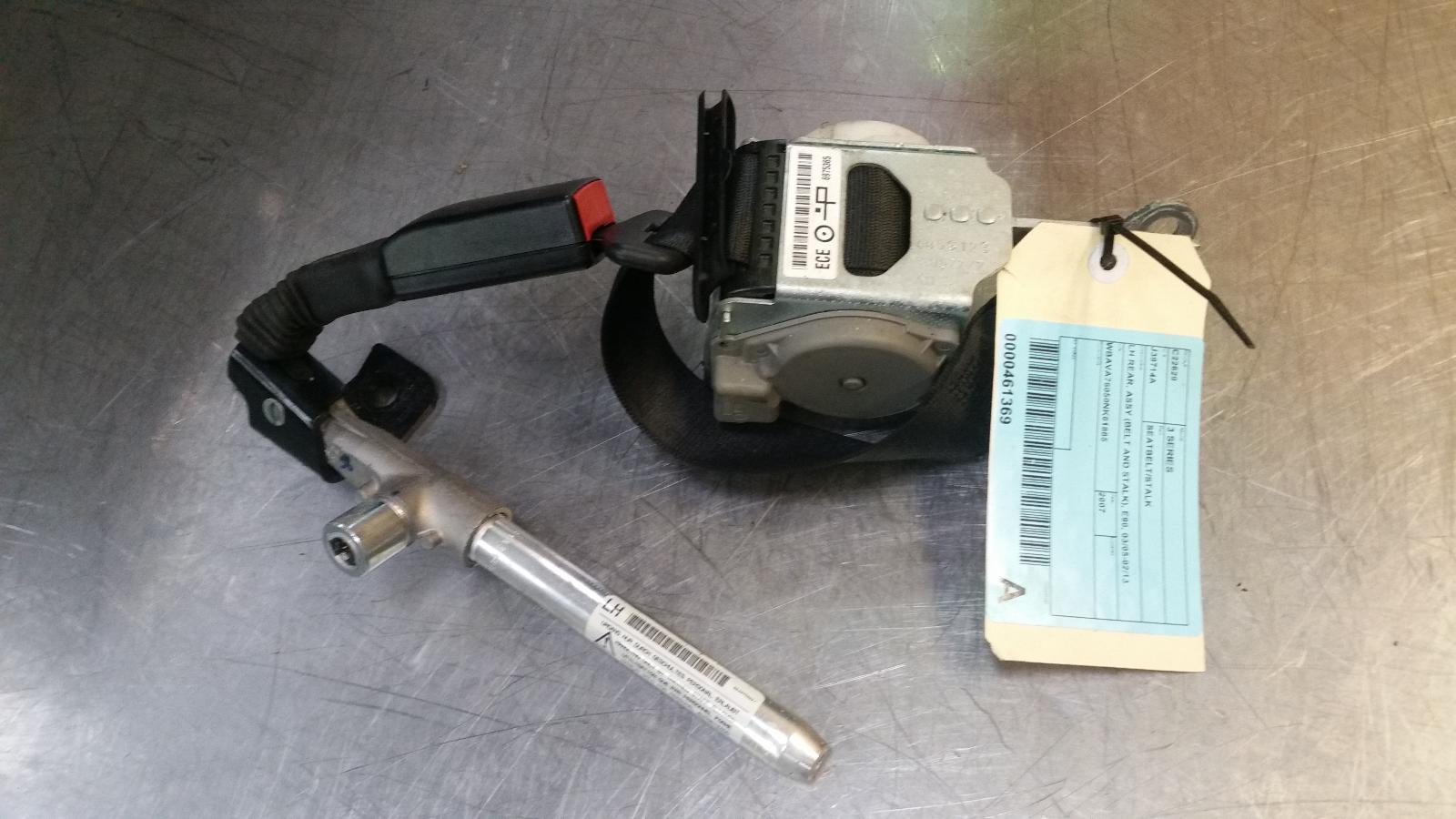View Auto part Seatbelt/Stalk Bmw 3 Series 2007