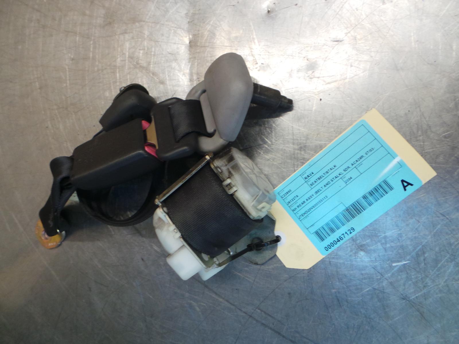 View Auto part Seatbelt/Stalk Toyota Rav4 2004