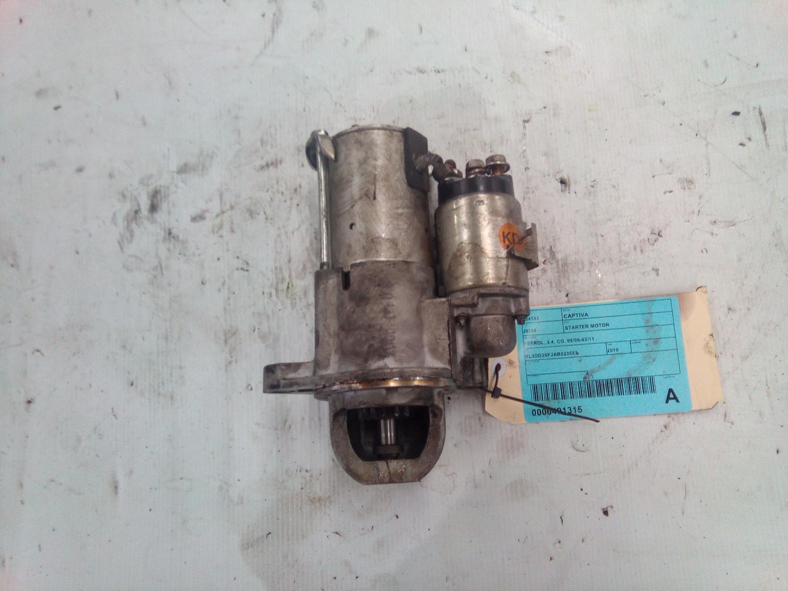 View Auto part Starter Holden Captiva 2010