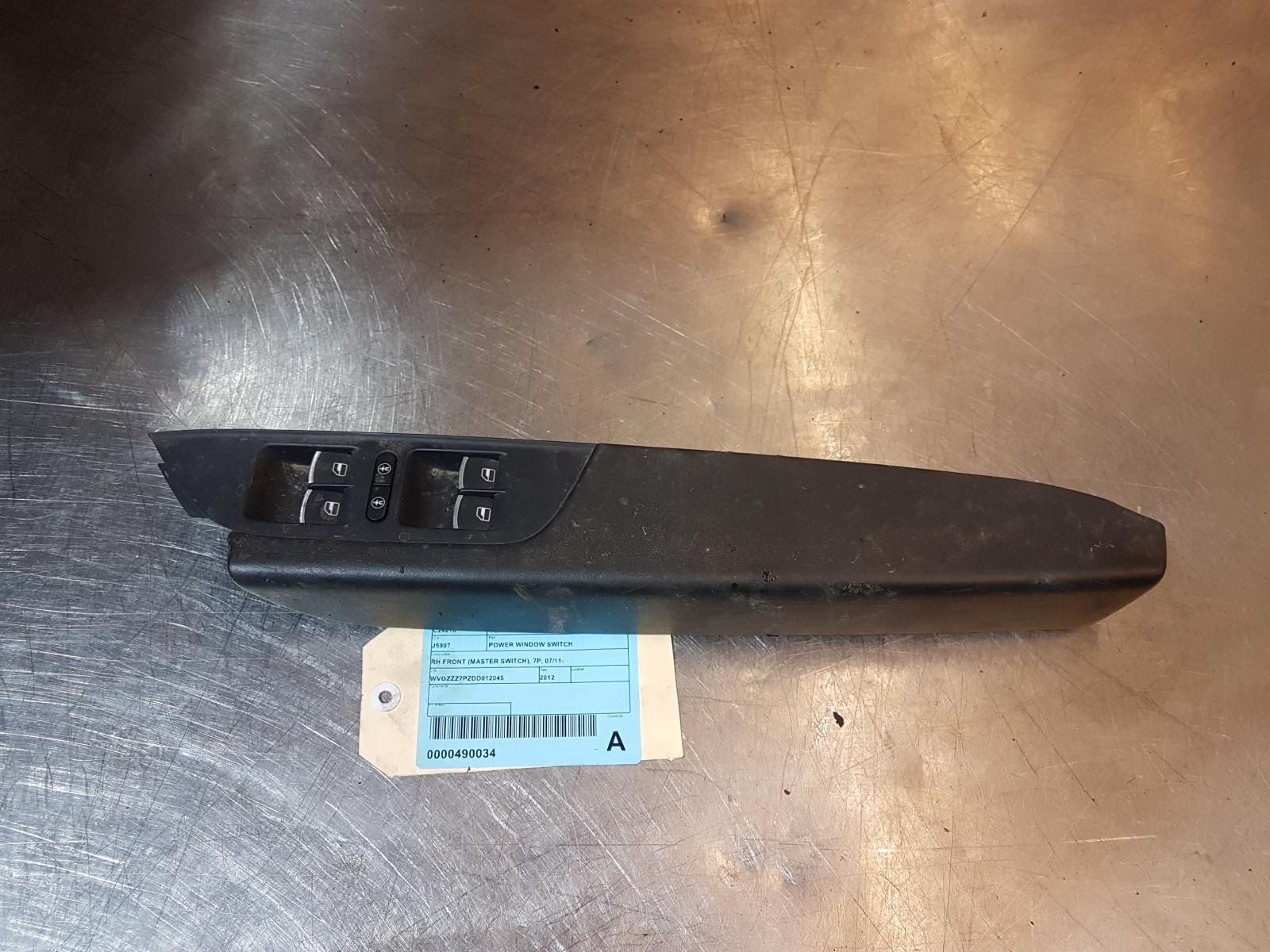 View Auto part Pwr Dr Wind Switch Volkswagen Touareg 2012