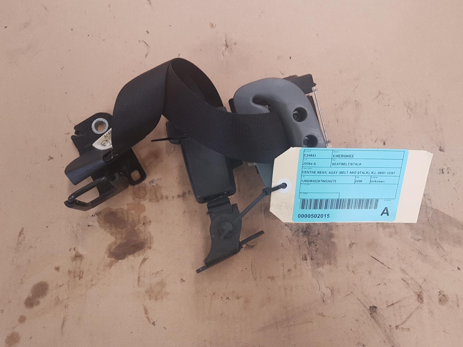 View Auto part Seatbelt/Stalk Jeep Cherokee 2006