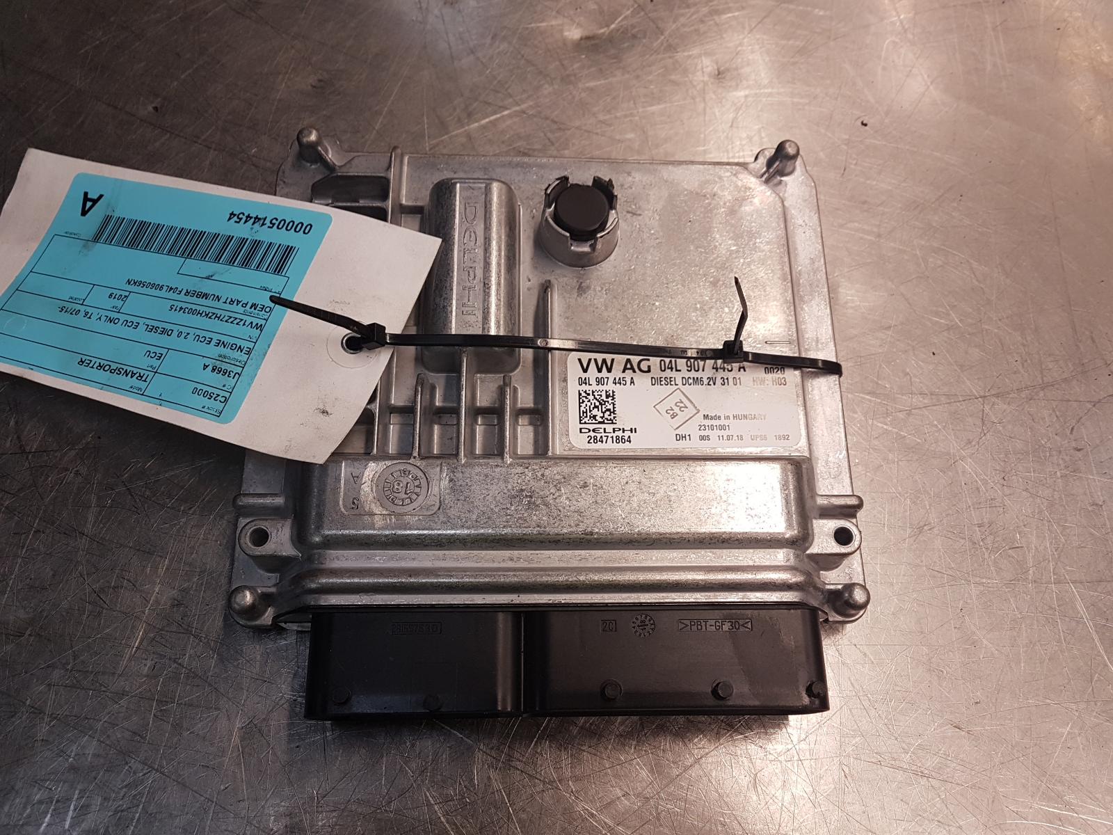 View Auto part Ecu Volkswagen Transporter 2019