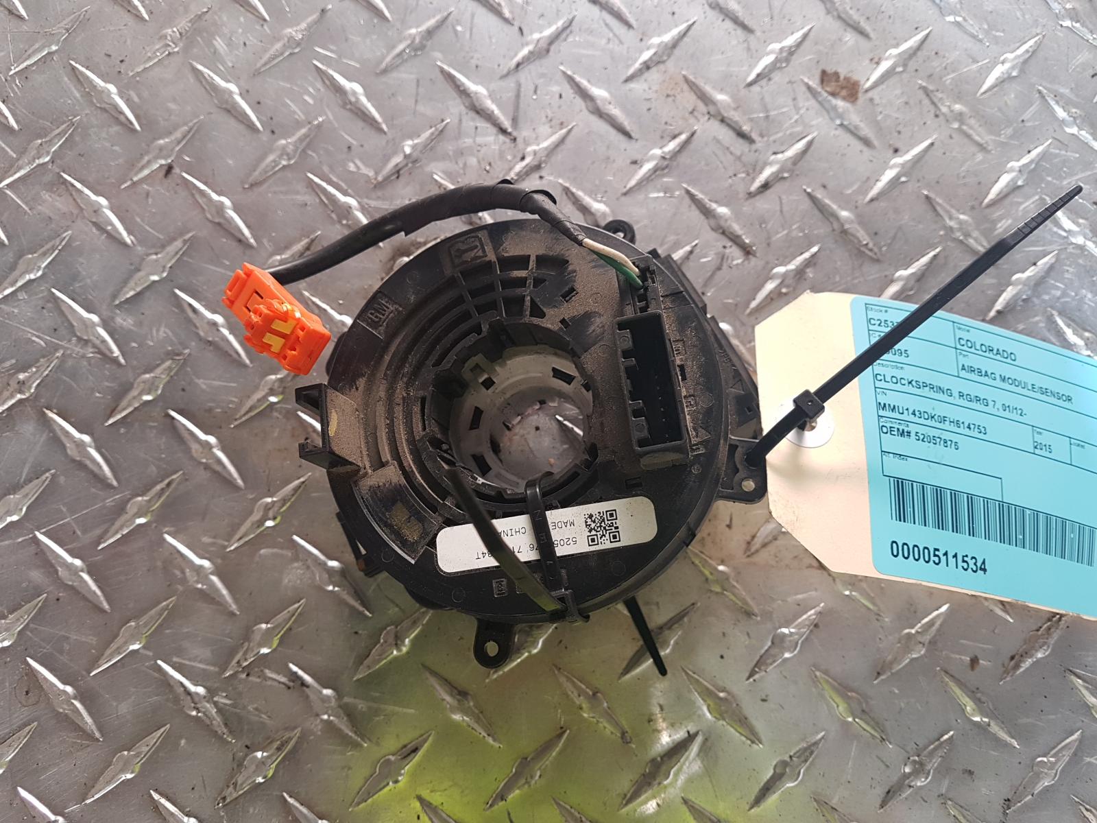 Airbag Module/Sensor Colorado Holden 2015