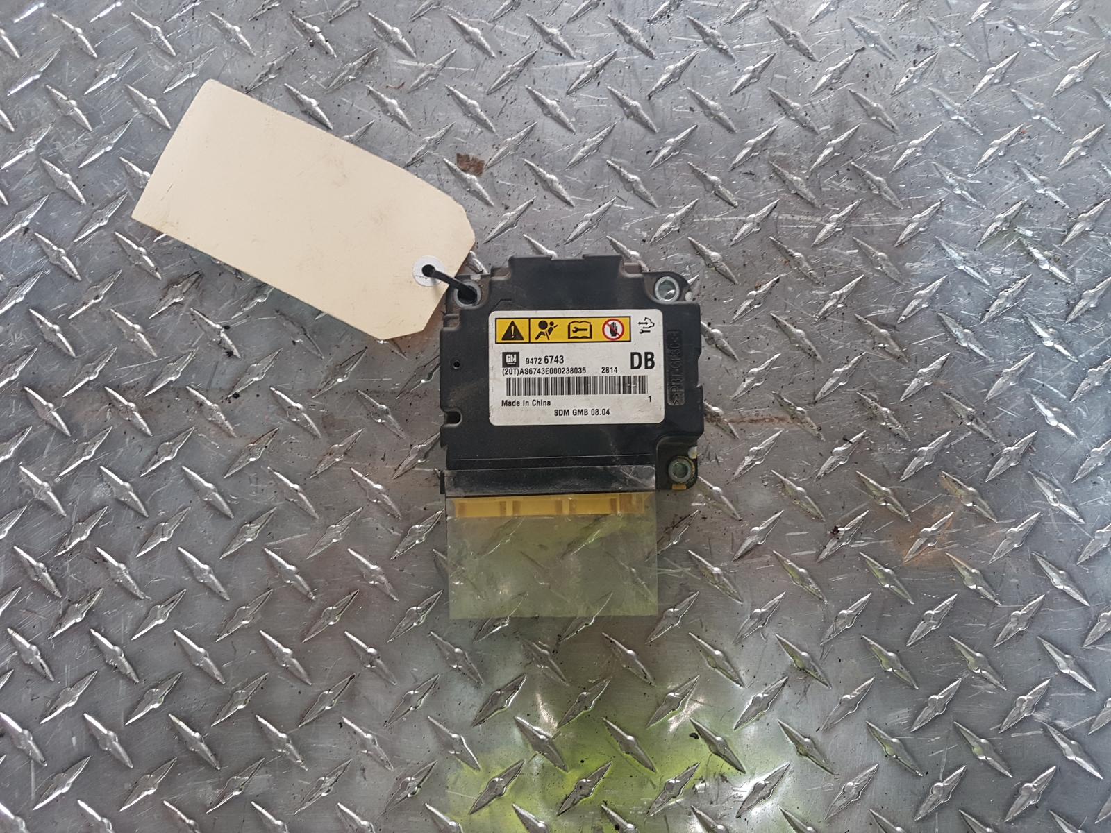 Airbag Module/Sensor Colorado Holden 2015