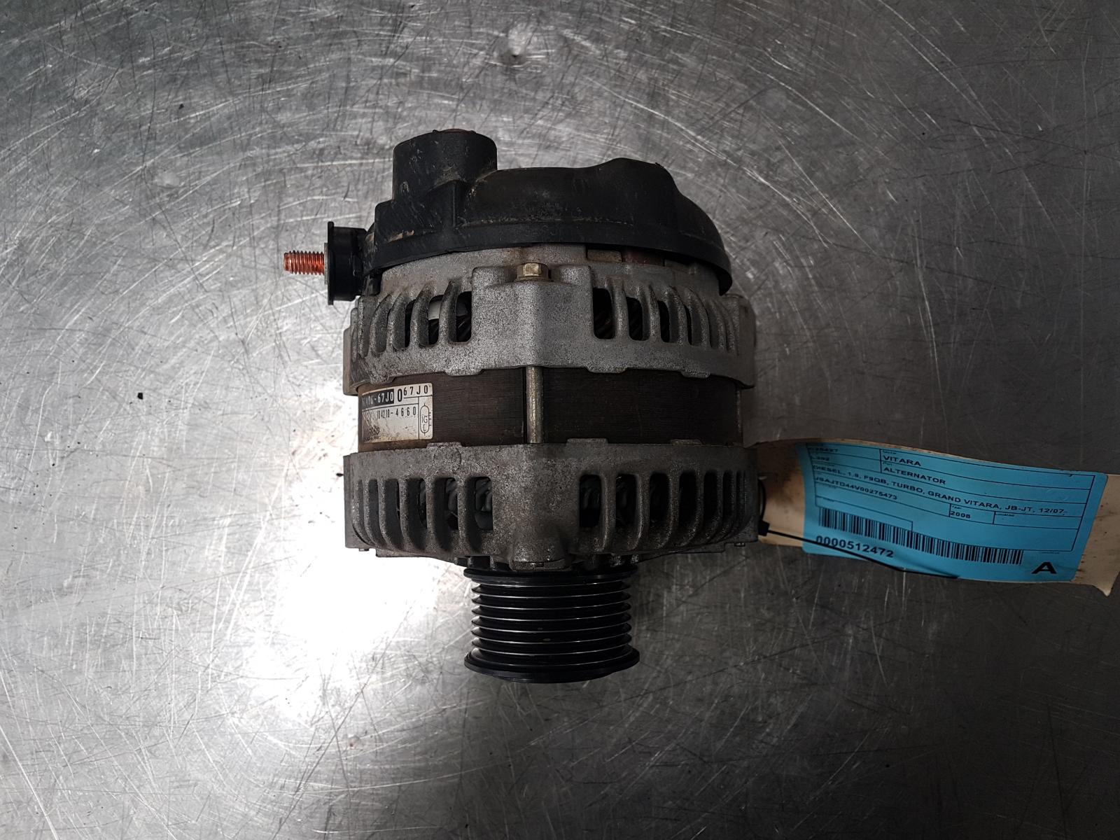 View Auto part Alternator Suzuki Vitara 2008