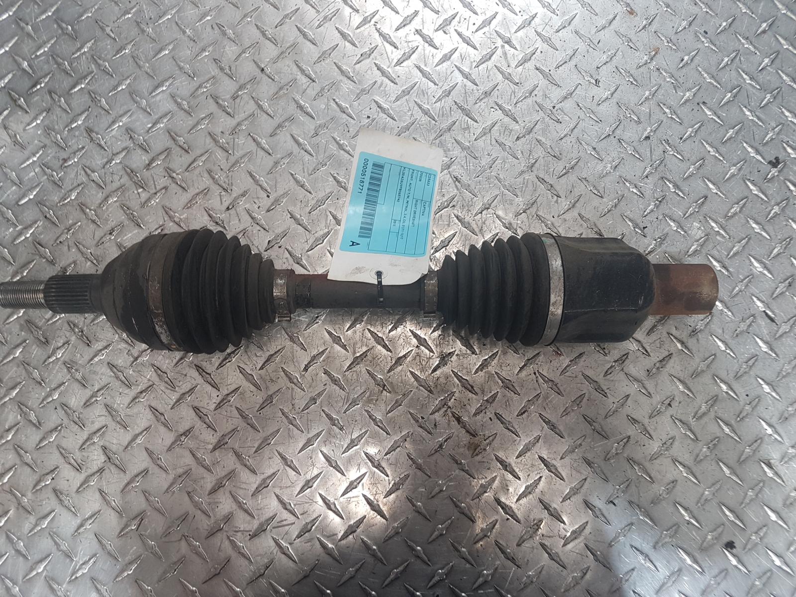 View Auto part Right Driveshaft Holden Captiva 2015