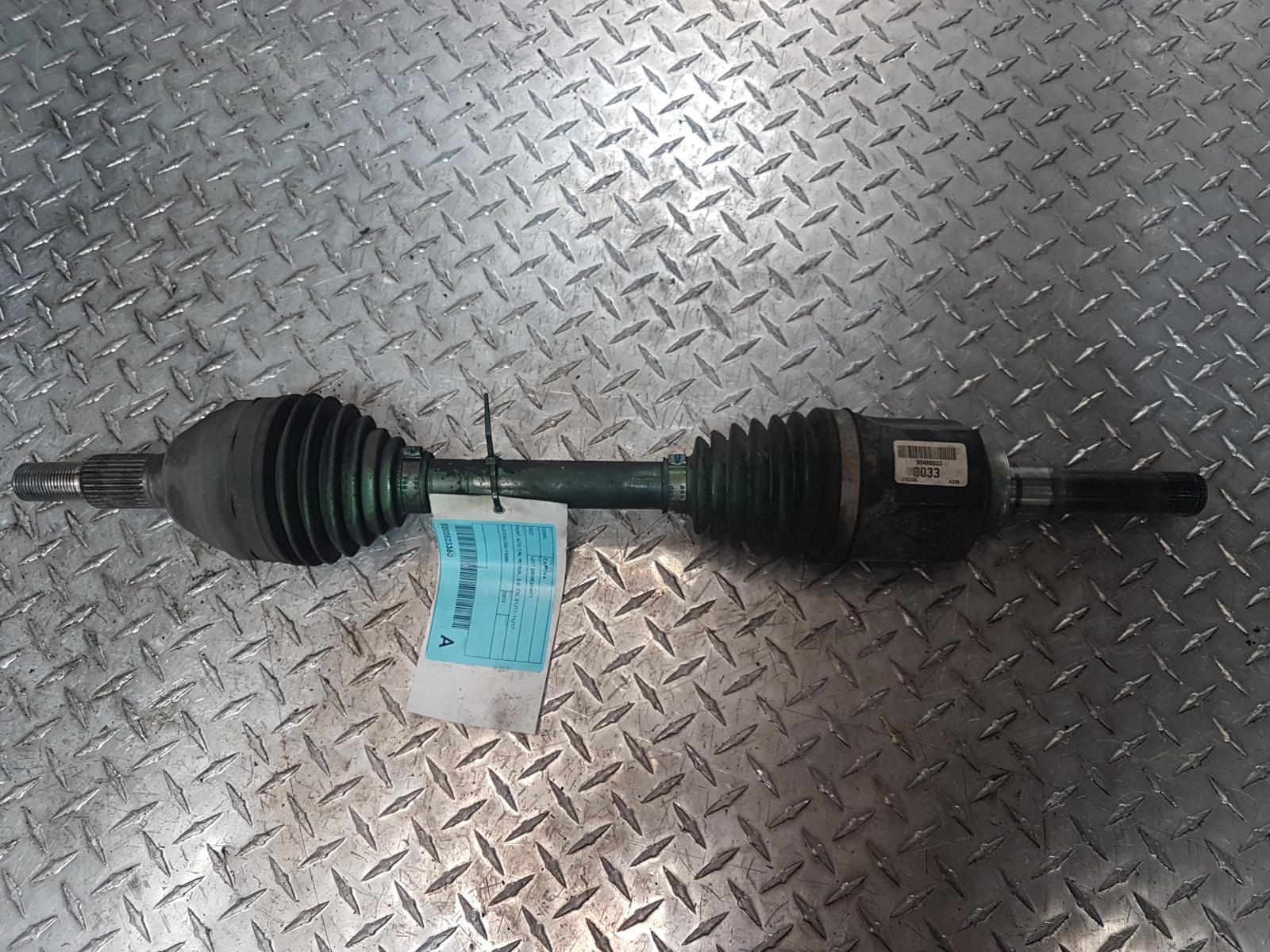 View Auto part Left Driveshaft Holden Captiva 2012
