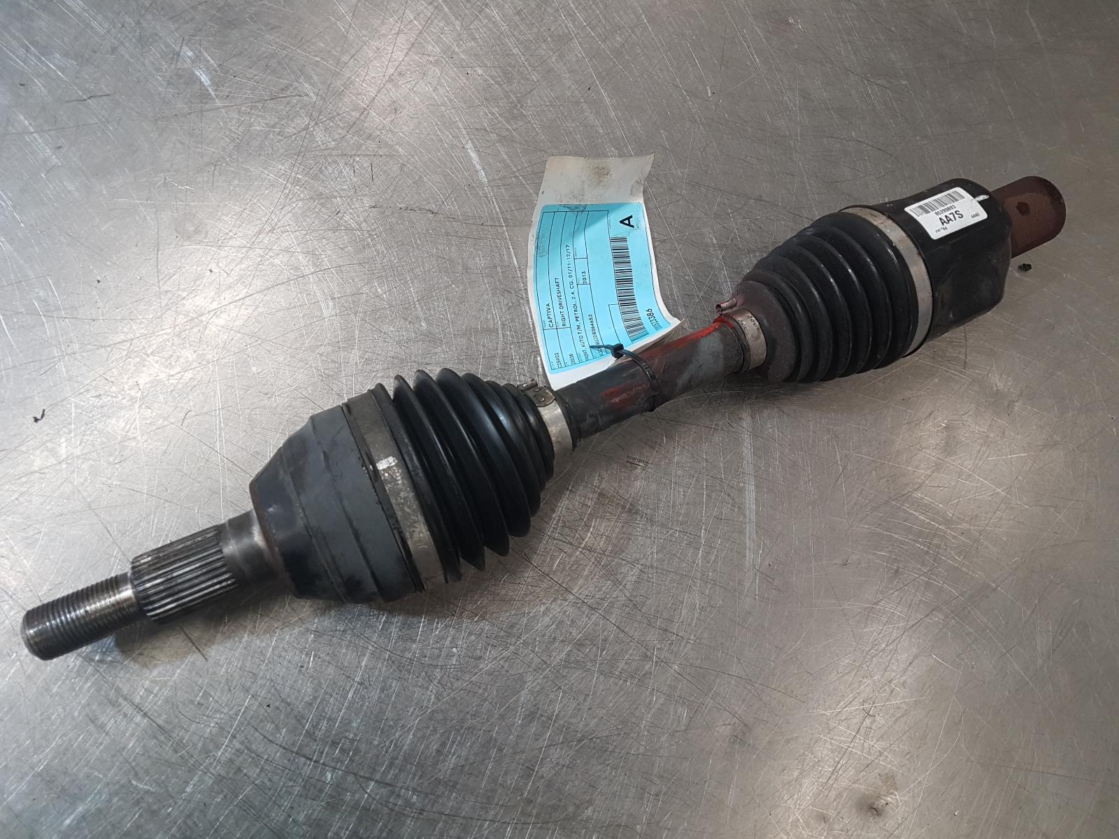View Auto part Right Driveshaft Holden Captiva 2013