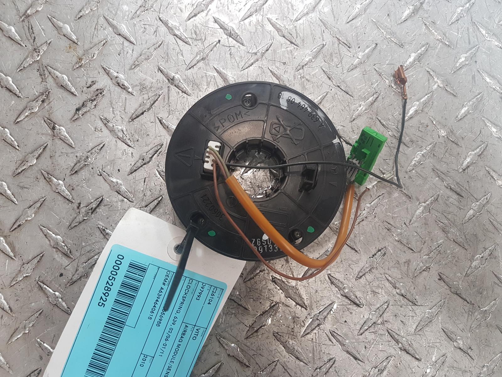 View Auto part Airbag Module/Sensor Mercedes Vito 2010