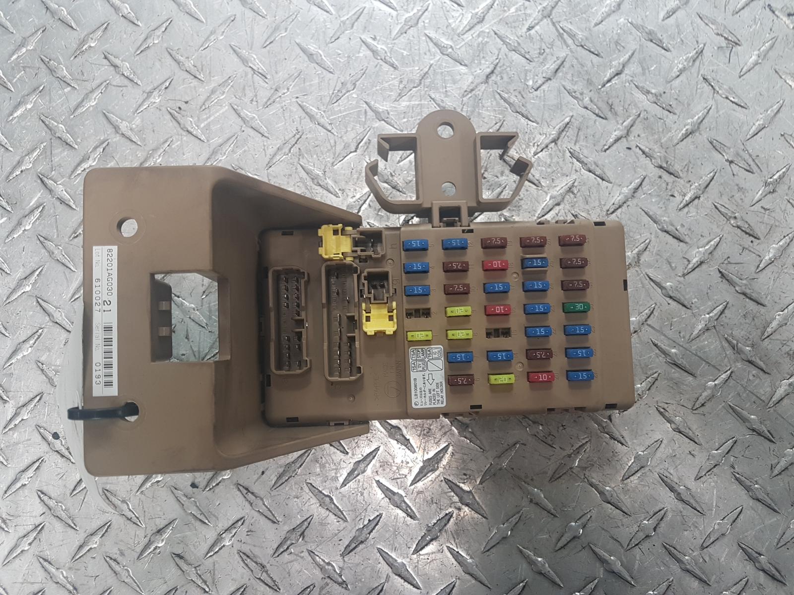 View Auto part Fuse Box Subaru Liberty 2006