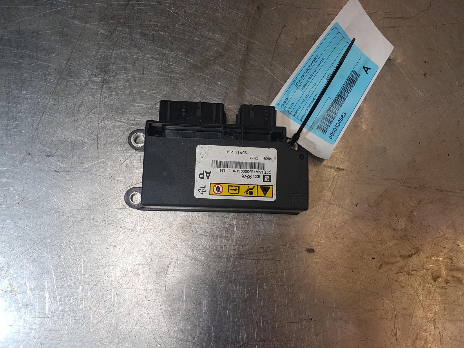 View Auto part Airbag Module/Sensor Holden Statesman/caprice 2012