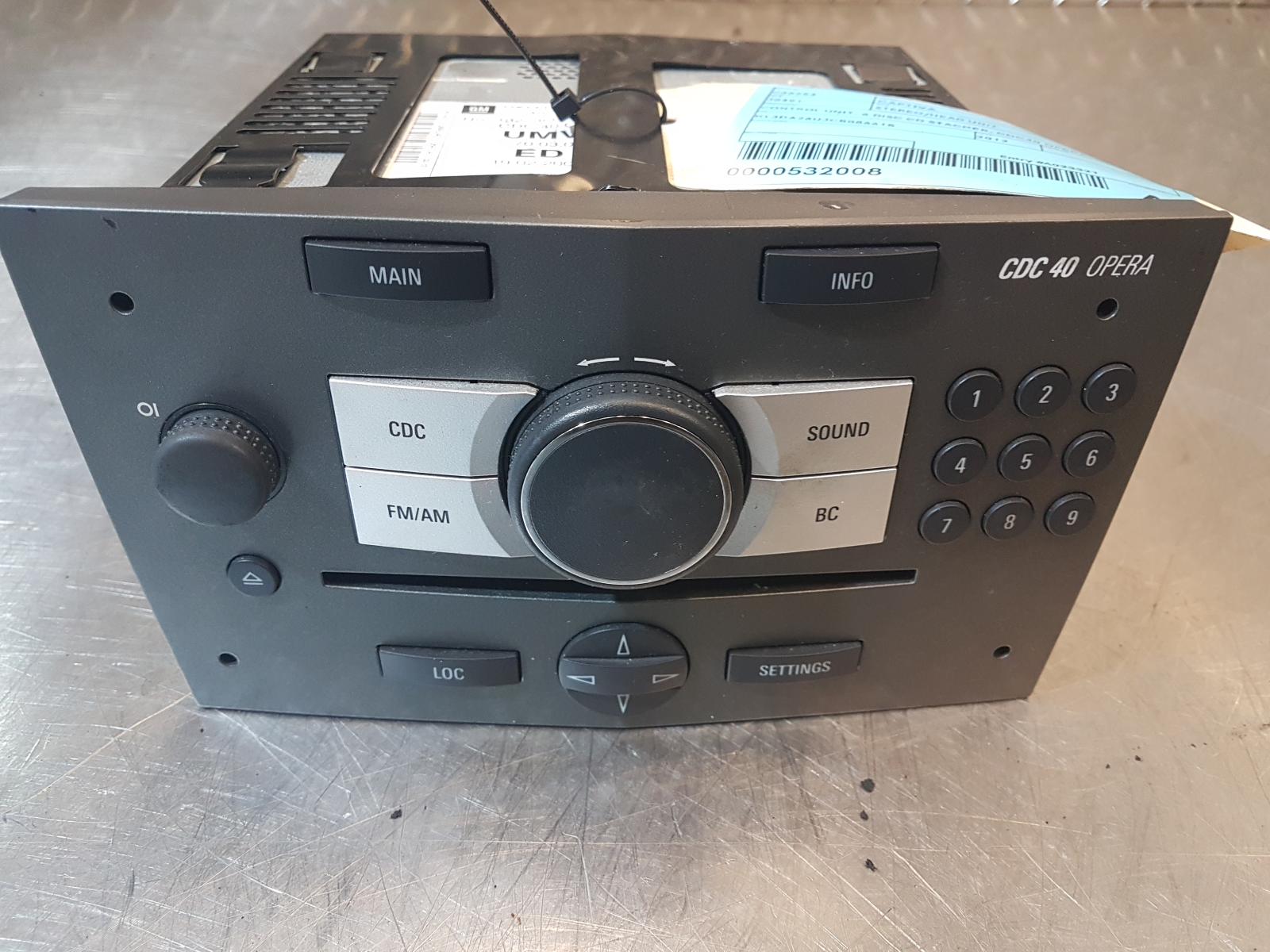 View Auto part Radio/Cd/Dvd/Sat/Tv Holden Captiva 2012