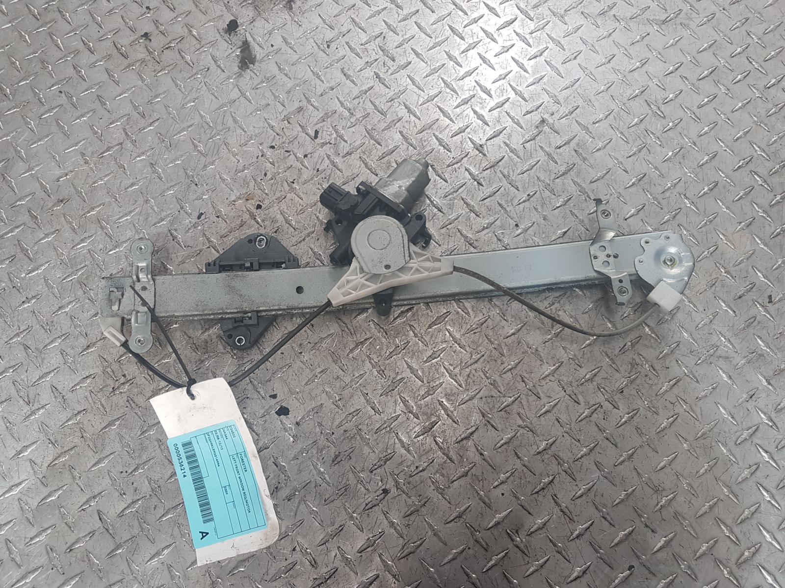 View Auto part Left Front Window Reg/Motor Subaru Forester 2009