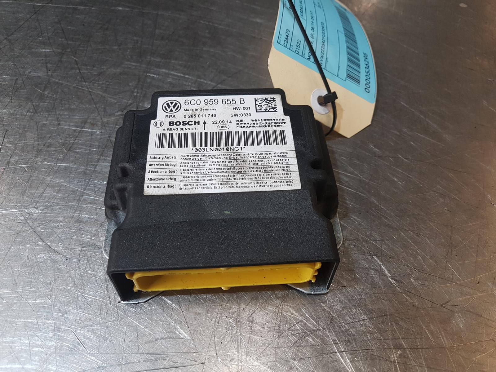 View Auto part Airbag Module/Sensor Volkswagen Polo 2014