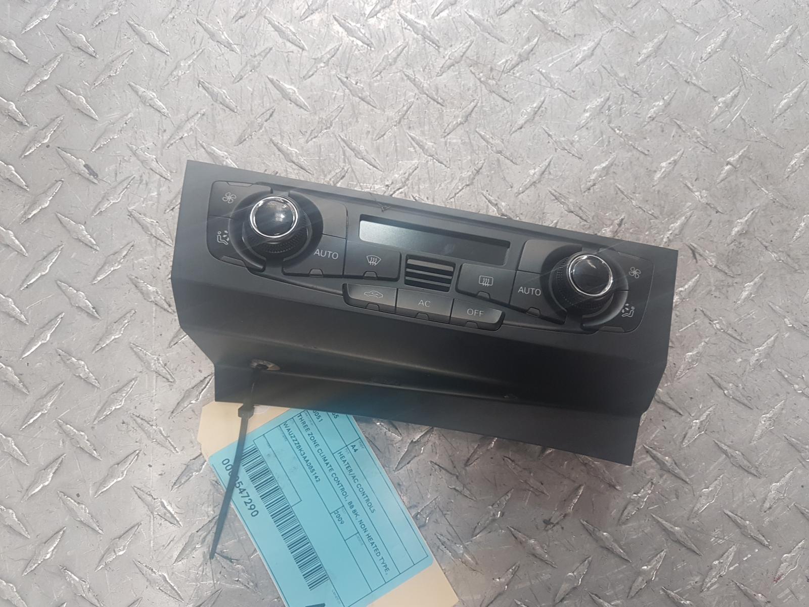 View Auto part Heater/Ac Controls Audi A4 2009