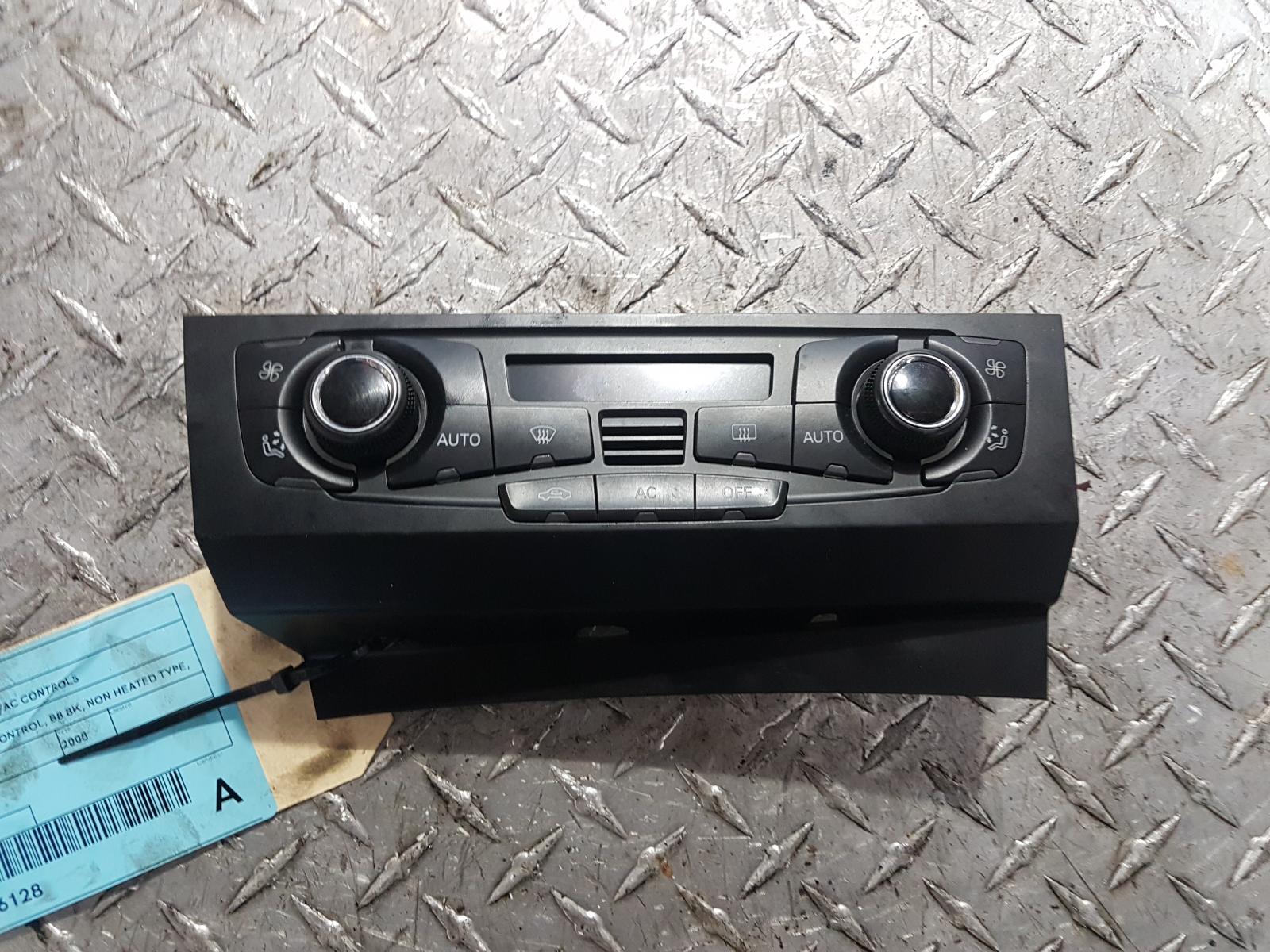 View Auto part Heater/Ac Controls Audi A4 2008