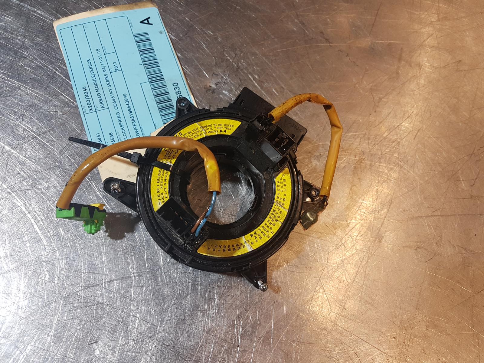 View Auto part Airbag Module/Sensor Great Wall X200/x240 2012