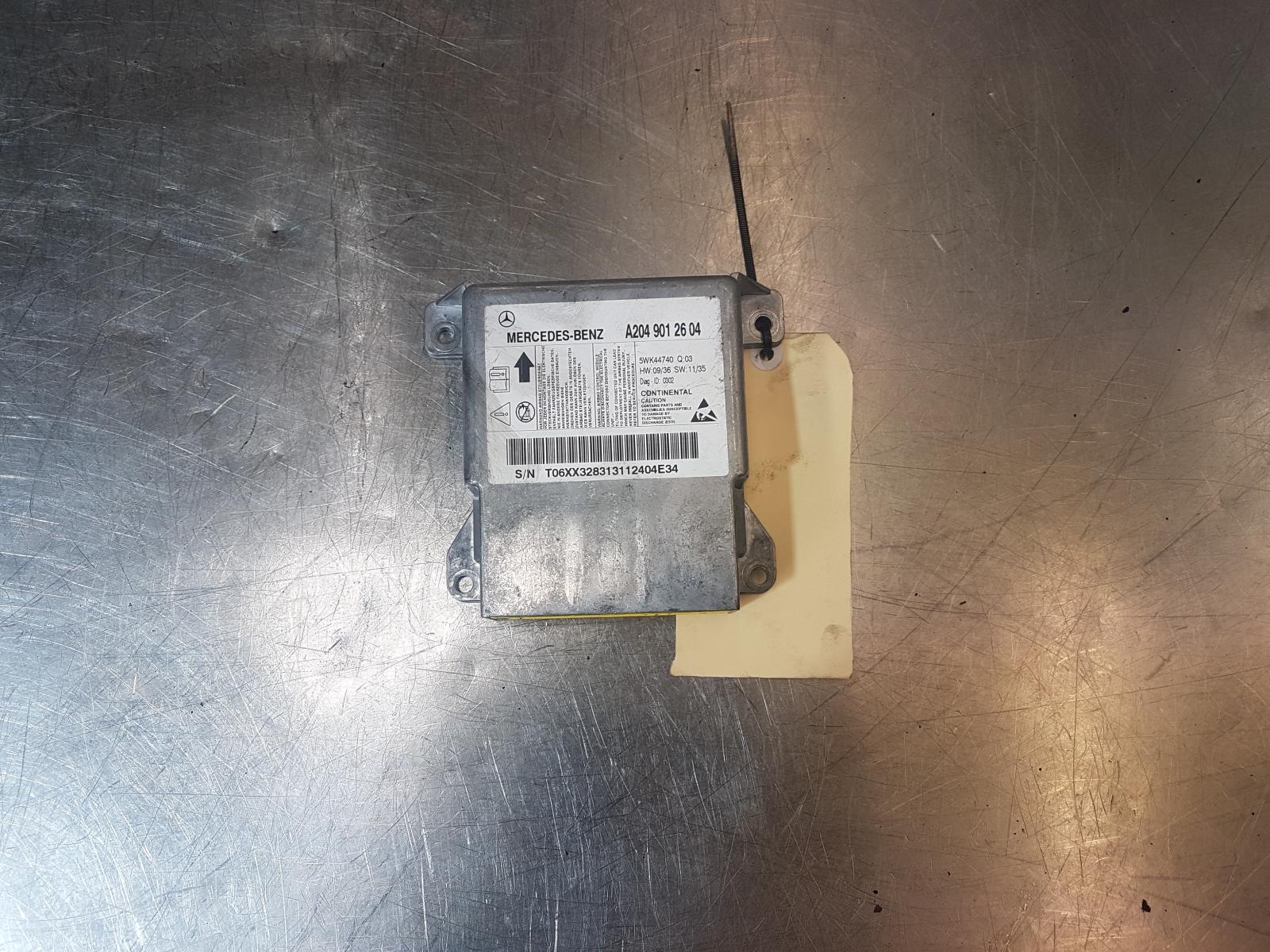 View Auto part Airbag Module/Sensor Mercedes C Class 2008