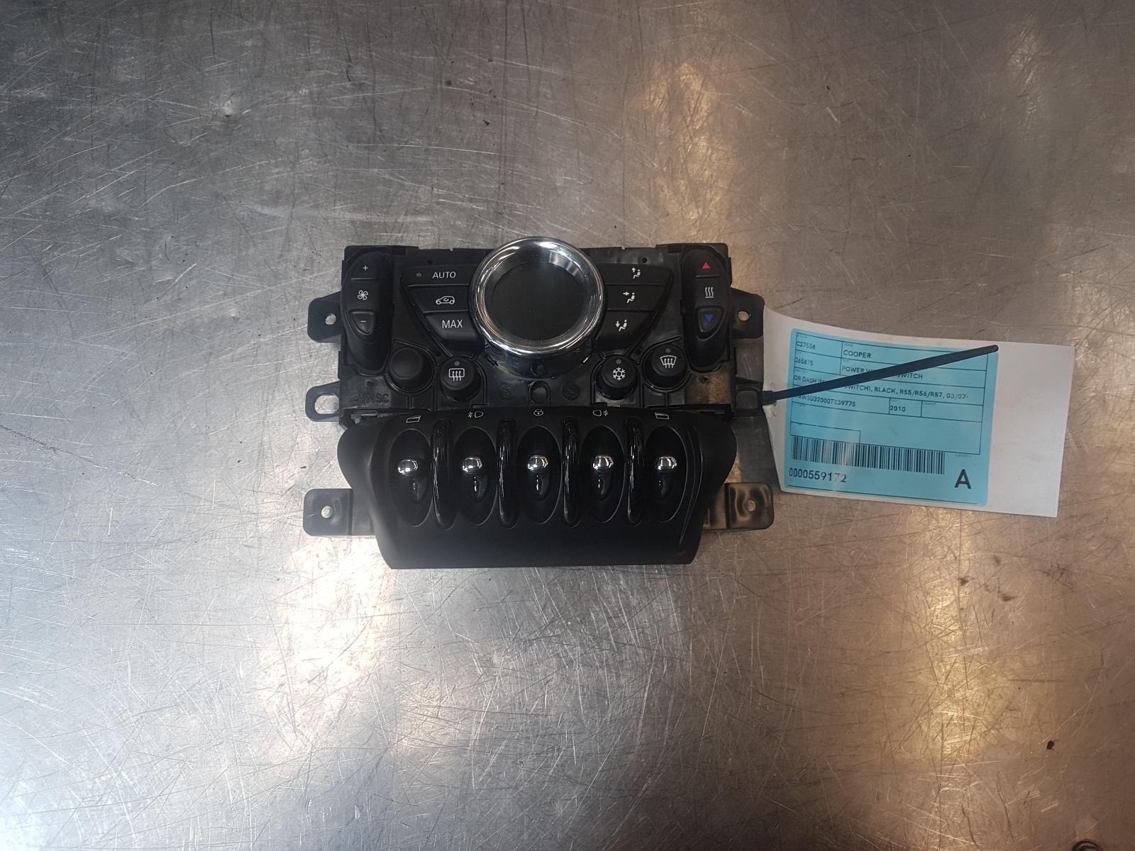 View Auto part Pwr Dr Wind Switch Mini Cooper 2010